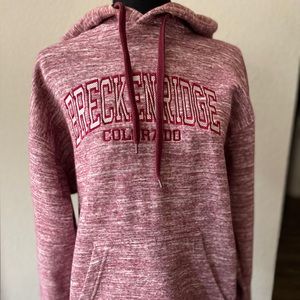 “BRECKENRIDGE” hoodie purchased in Breckenridge, Colorado.